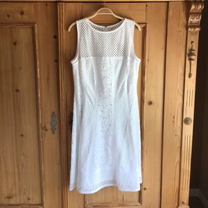 White lace Ralph Lauren dress